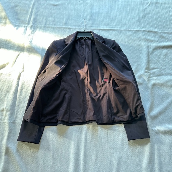Tahari Blazer/Jacket, SIze 2, Eggplant (Purple) - Picture 10 of 15